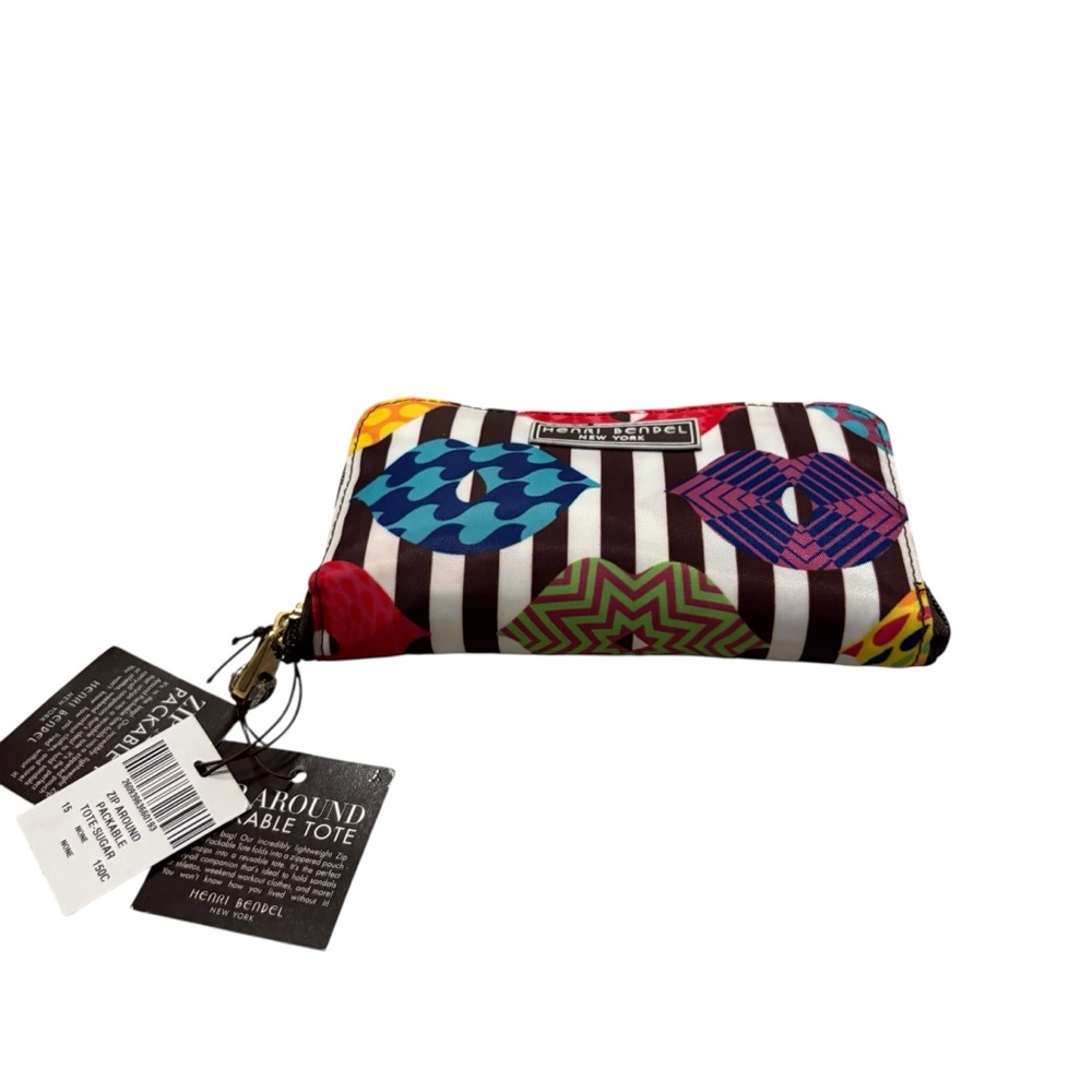 NWT, Henri Bendel Maria Sharapova 2013 Collab Packable Tote - Picture 8 of 11